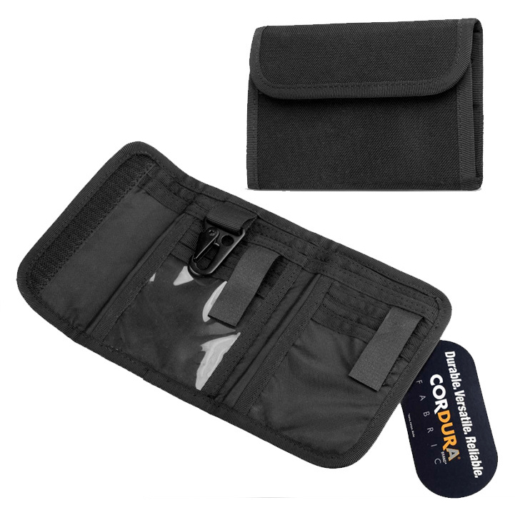 Black Stealth - Cordura Tactical Wallet GEN2