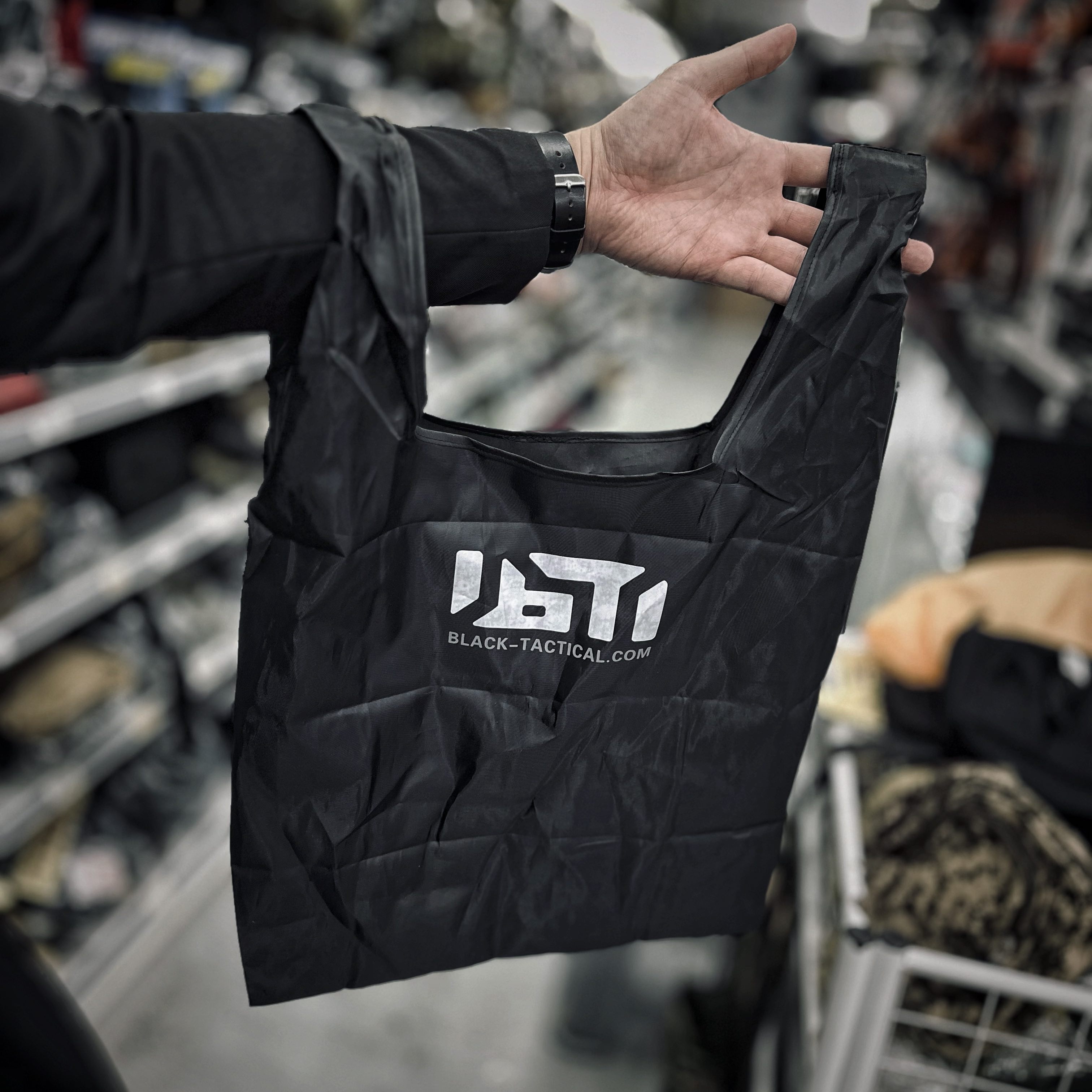 Black Stealth - Recycle / Reuseable Bag GEN2