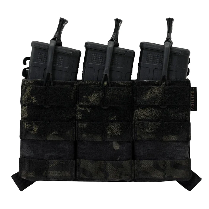 Agilite - AG3™ 5.56 Placard Hook-Backed Triple Mag Pouch