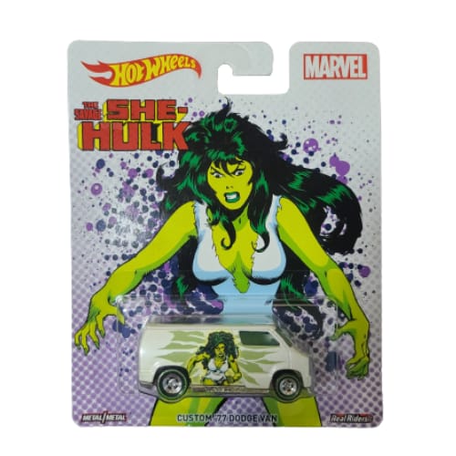 Hot Wheels - Custom 1977 Dodge Van (She Hulk)