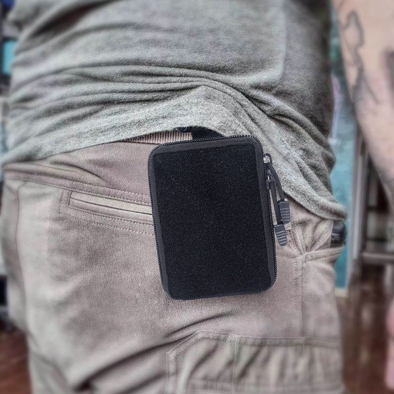 Black Stealth - Velcro Mini Pouch