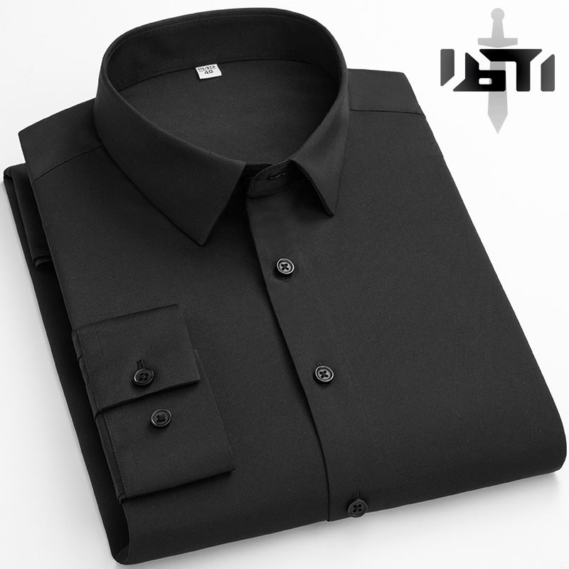 Black Stealth - Combat Formal Slim Fit Dress Shirt