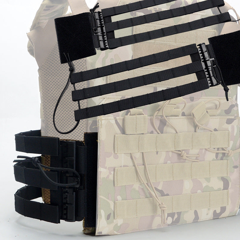 Black Stealth - Tactical Vest Molle QUICK Release