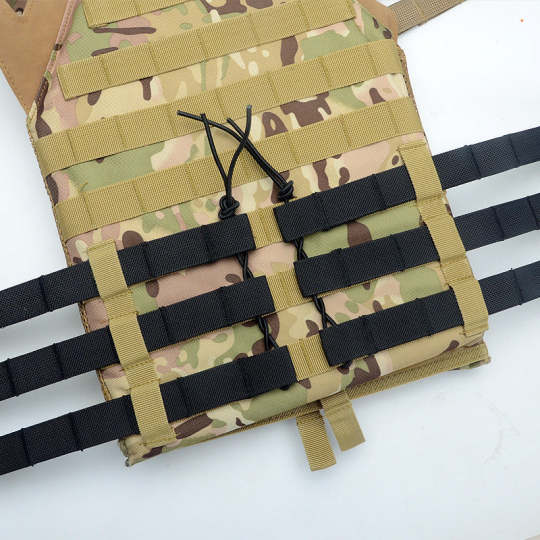 Black Stealth Tactical Vest Molle QUICK Release