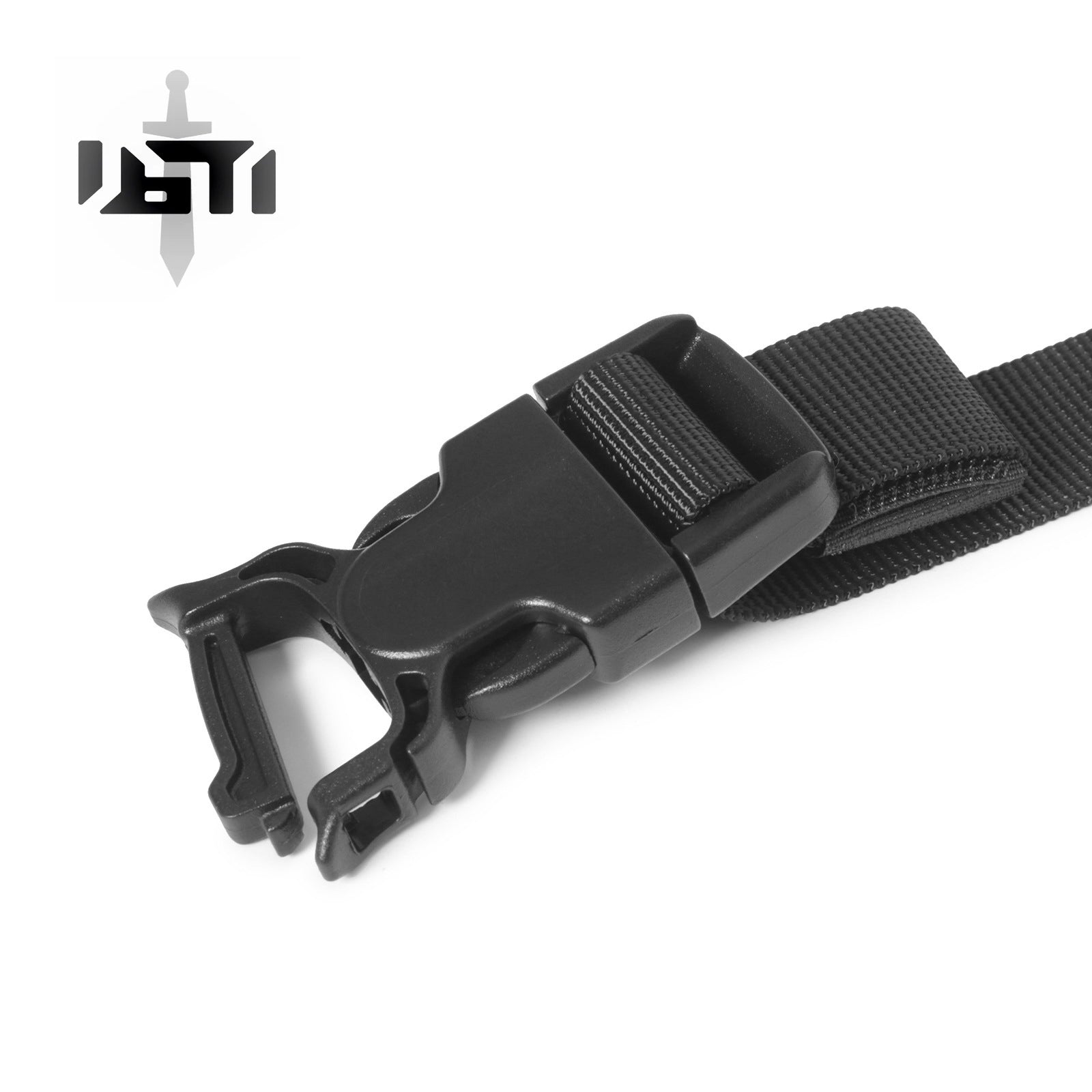 Black Stealth - Tactical Quick Release Compression Strap (2pc)