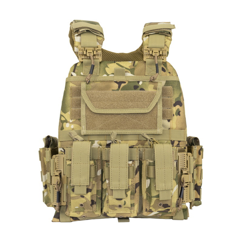 Black Stealth - Tactical Premium Plate Carrier Vest Break Away