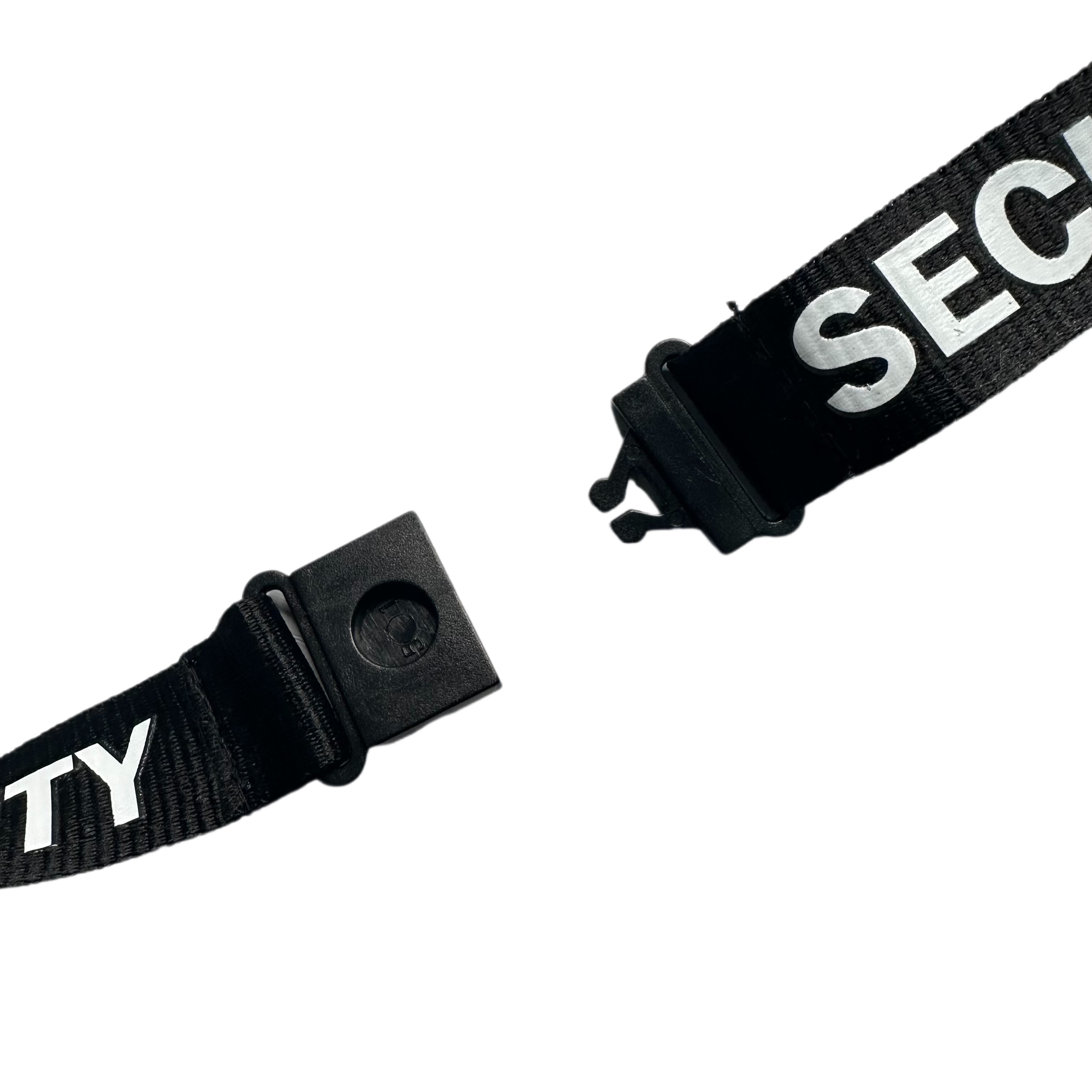 Black Stealth - Neck ID Break Away Lanyard (Security)