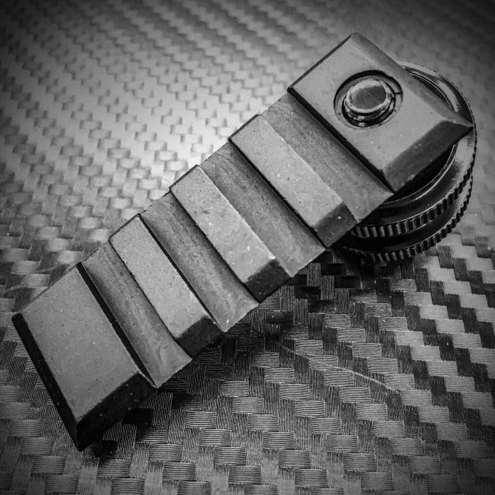 Hot Shoe Picatinny Rail - Black-Tactical.com
