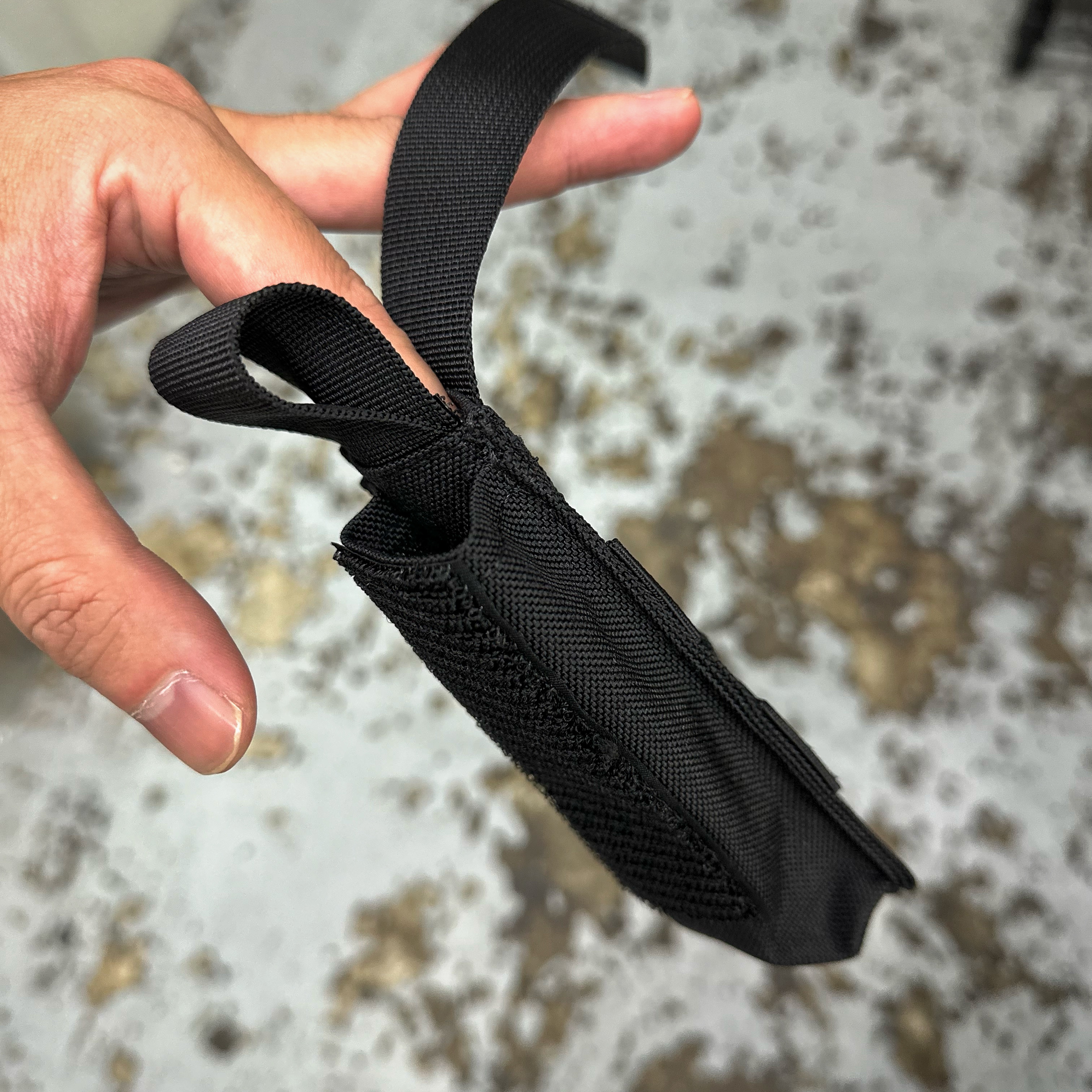 Black Stealth - Molle Flashlight/ASP Cuff Sheath 14x18 (ZJ132T)