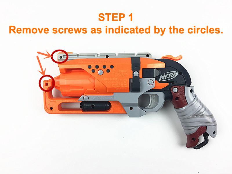 Front Barrel Kit for NERF ZS Hammershot 2