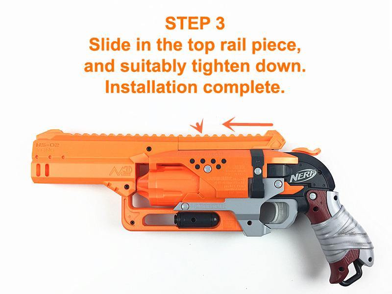 Front Barrel Kit for NERF ZS Hammershot 2