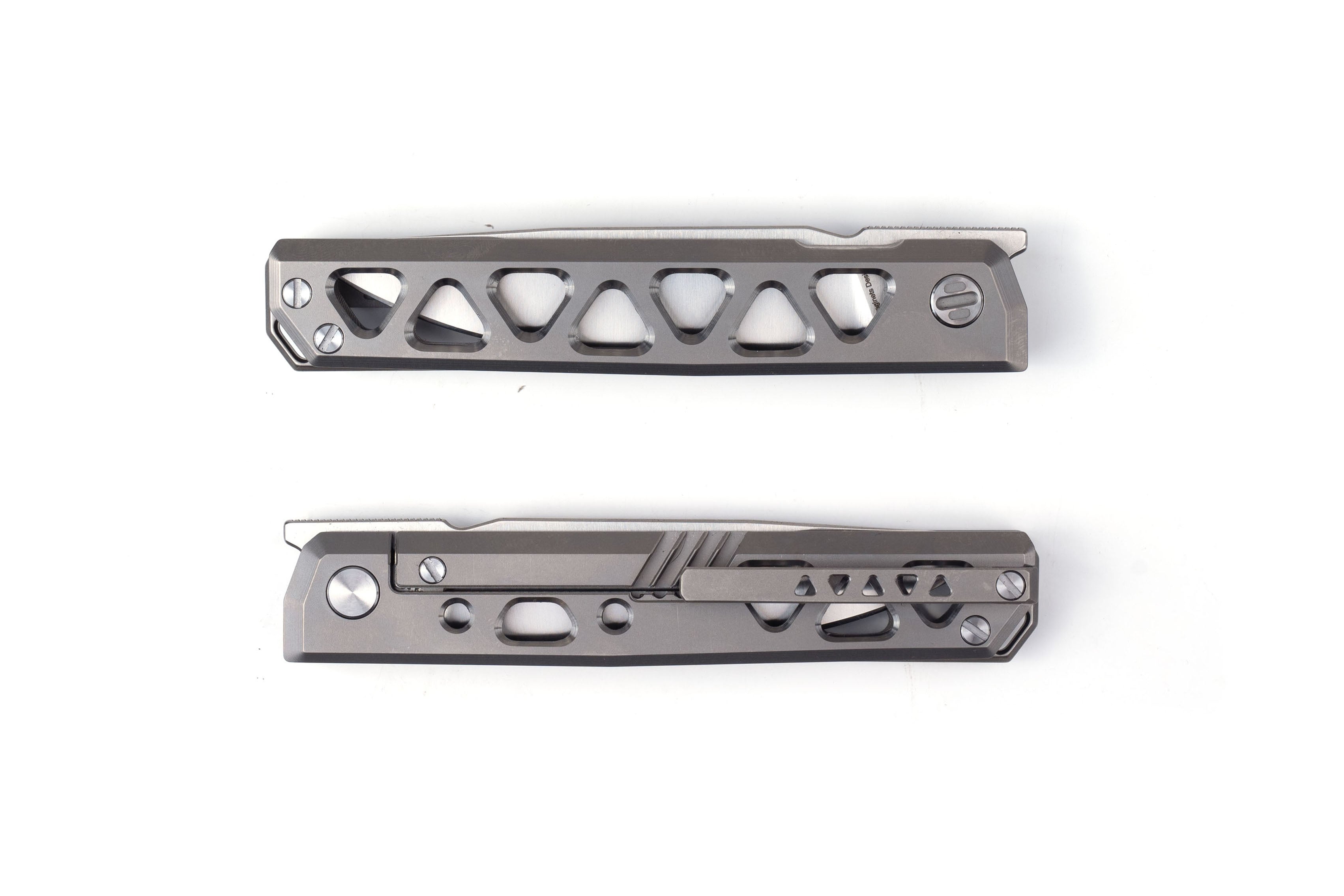 RealSteel -  Bruns Titanium Folding Knife