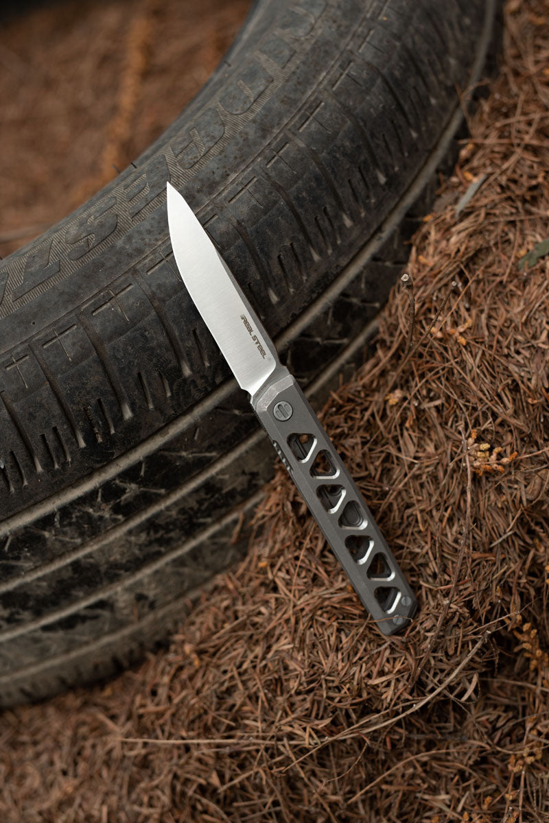 RealSteel -  Bruns Titanium Folding Knife