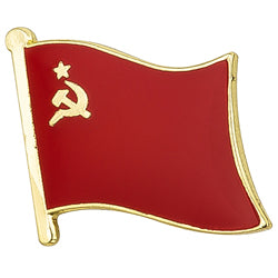 Collar Lapel Pin - Country Flag USSR