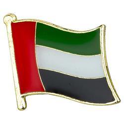 Collar Lapel Pin - Country Flag UAE - Black-Tactical.com