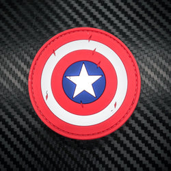 Rubber Patch - Captain America (Big)