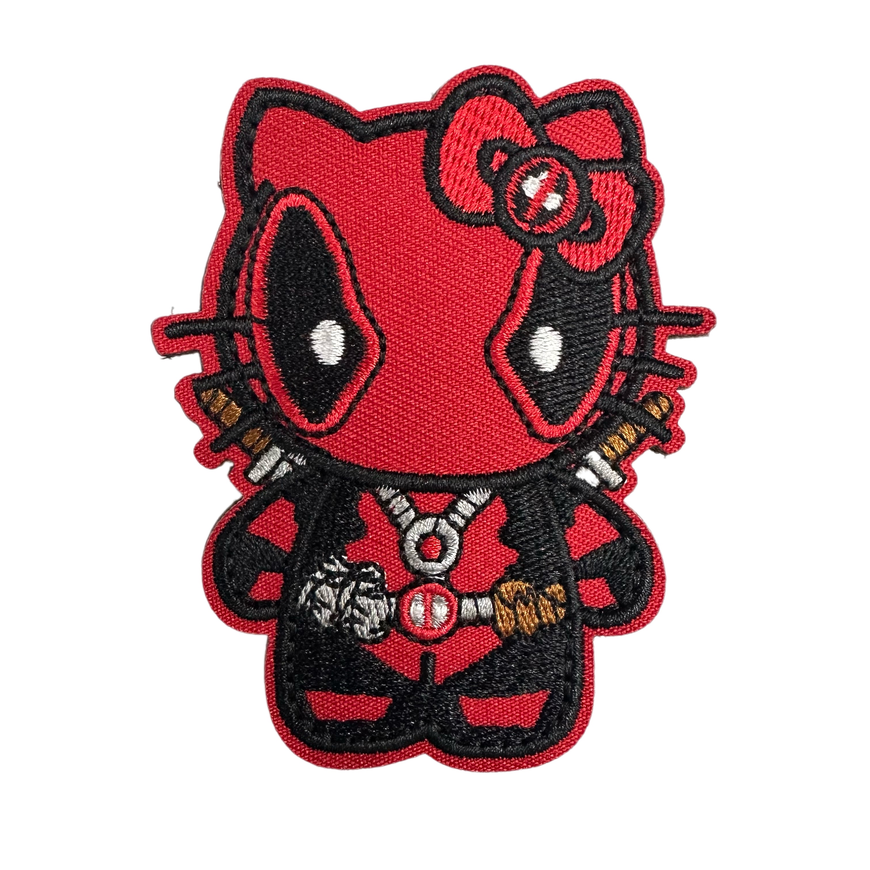 Embrodiery Patch - Hello Pussy Deadpool