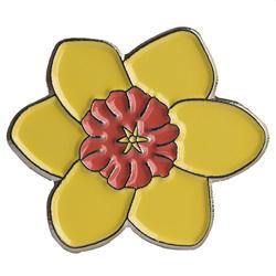 Collar Lapel Pin - Daffodil - Black-Tactical.com