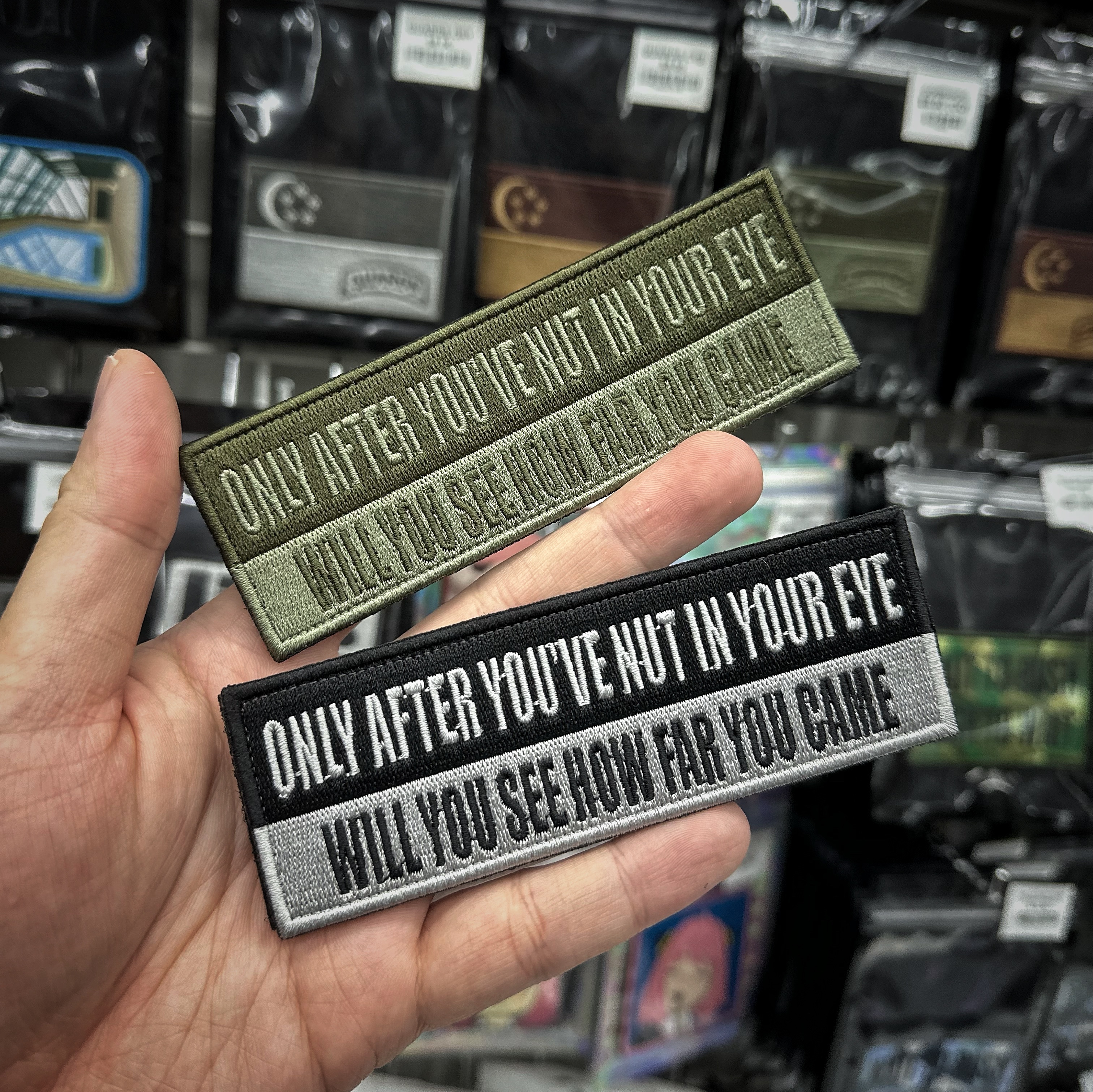 Embroidery Patch - Only After You Nut Velcro Morale Patch