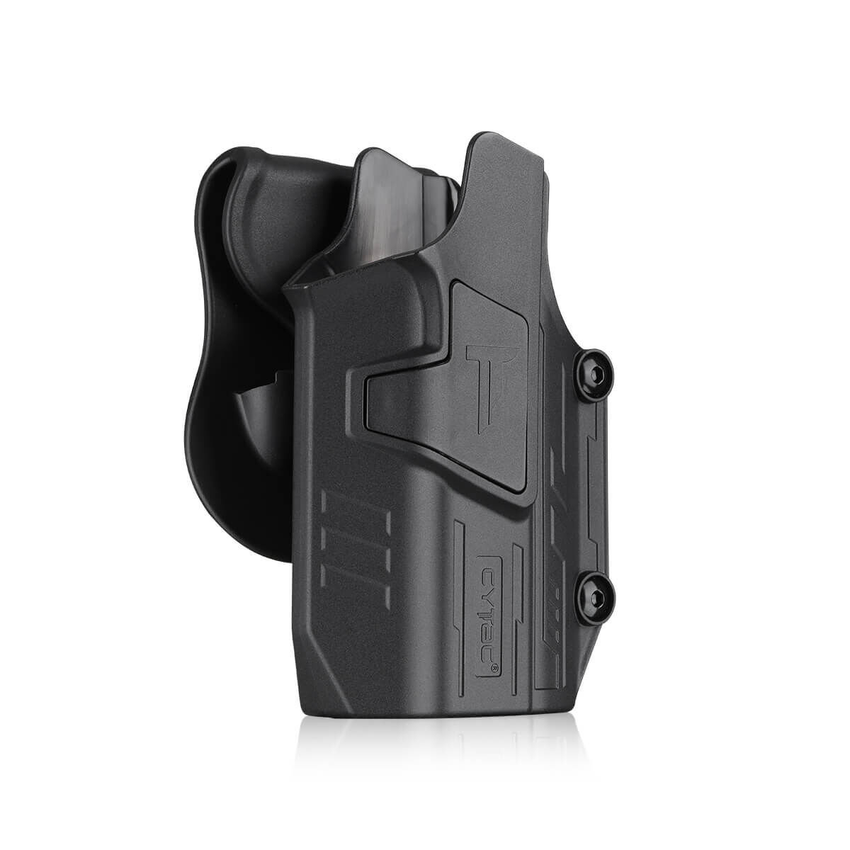 Cytac - CY-UHPL Mega Fit Universal Polymer Light Holster (Fits 150+ pistol models with Streamlight TLR-1 or TLR-2)