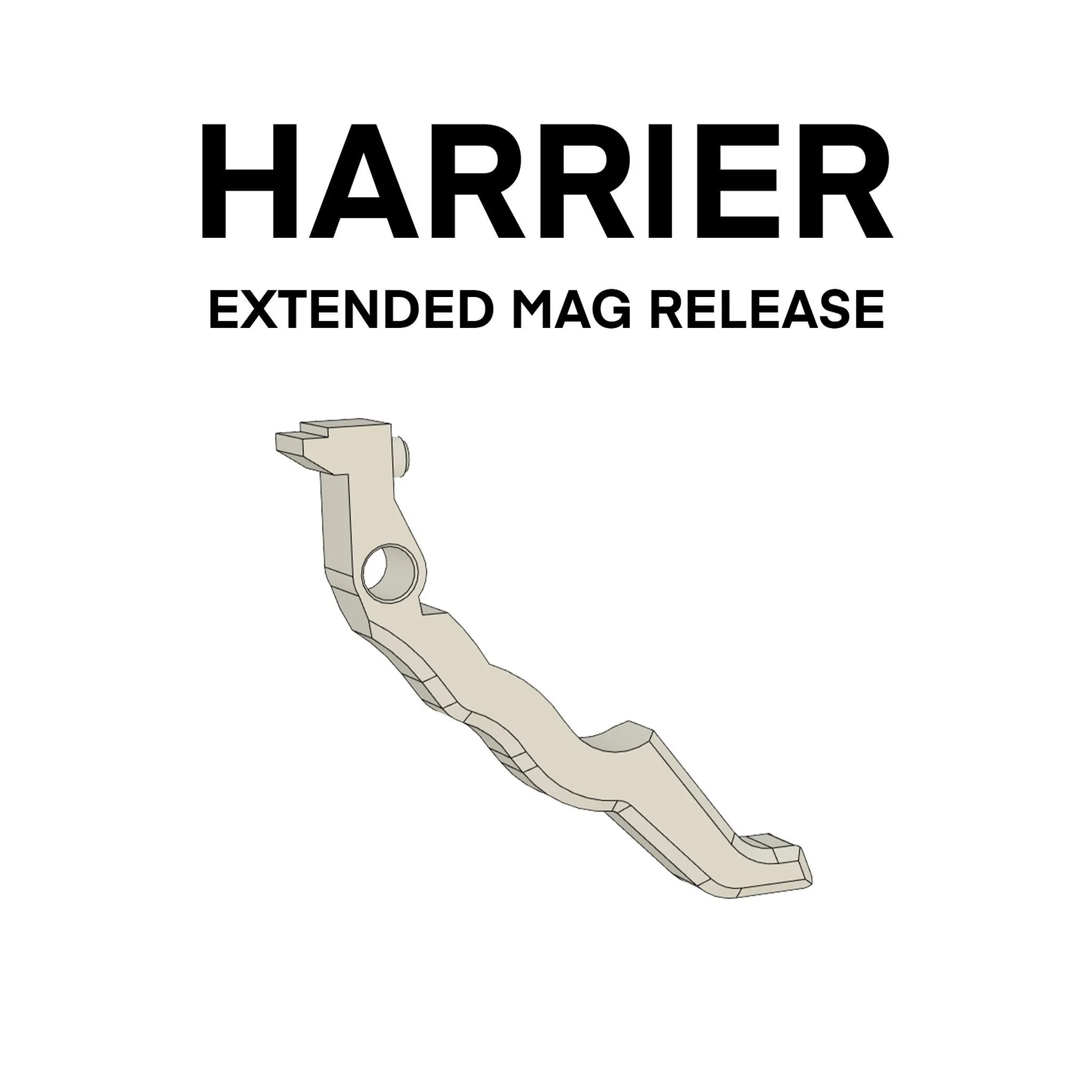 Zaurko Blasters - Harrier Extended Mag Release (PLA+)