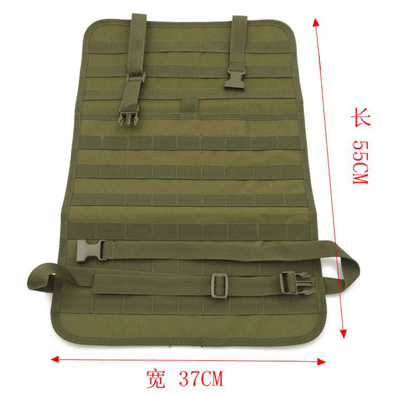 Black Stealth - Molle Panel for Car Seat (ZJ073)