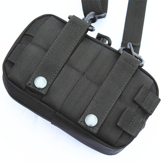 Black Stealth - Dual Direction Utility Pouch (ZJ085)