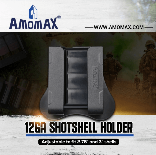 Amomax - Universal 12GA Shotgun shell Holder (AM-SC-U)