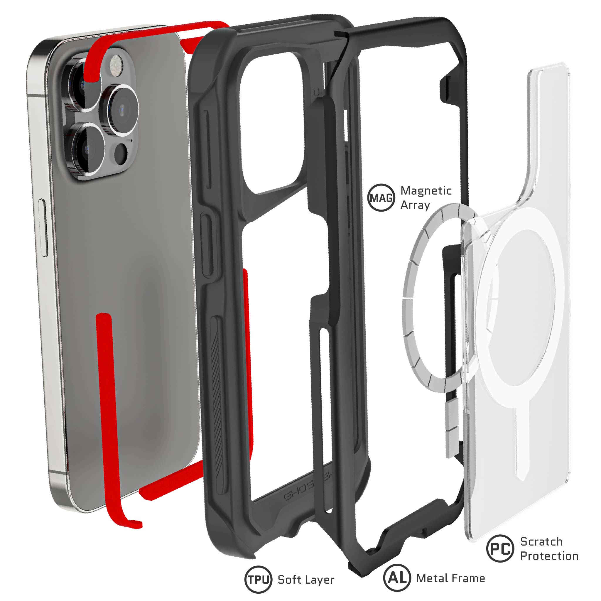 Ghostek - iPhone 14 - Atomic Slim