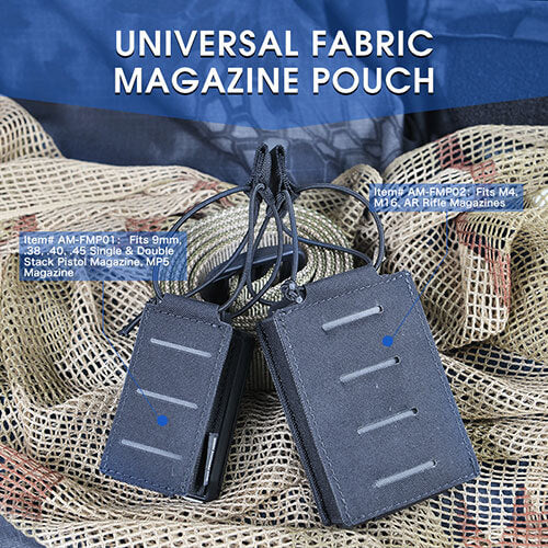 Amomax - Universal Fabric Rifle Magazine Pouch (AM-FMP02)