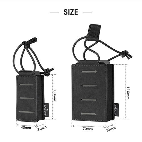 Amomax - Universal Fabric Rifle Magazine Pouch (AM-FMP02)