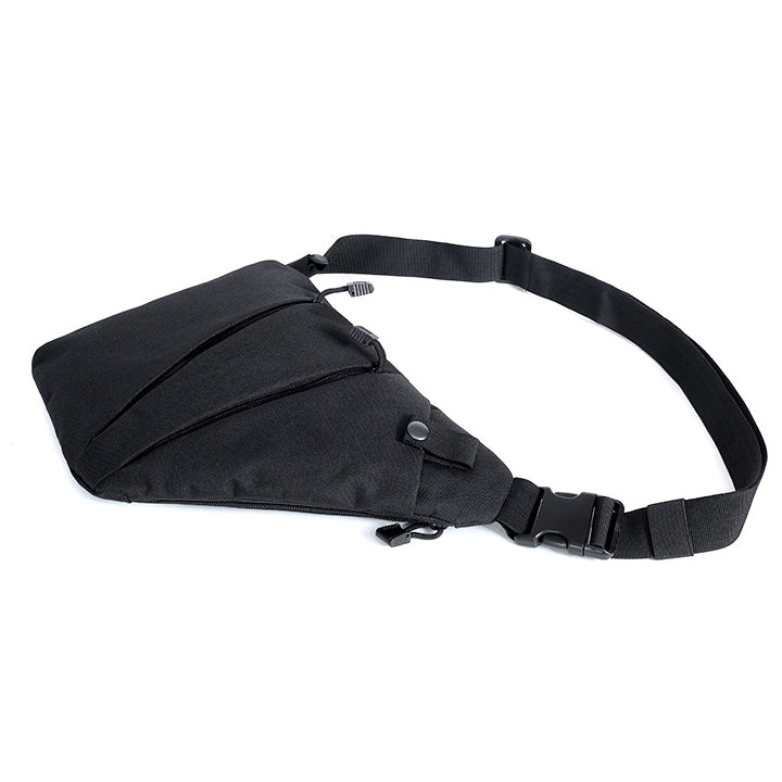 Black Stealth - Chest Concealed Sling Bag (ZJ099)