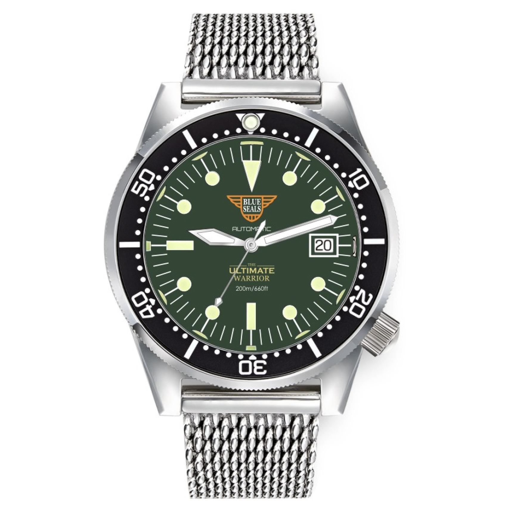 Blue Seals - The Ultimate Warrior Automatic Watch (Black)