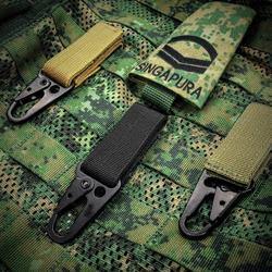 Black Stealth Belt Hook Keeper 2"