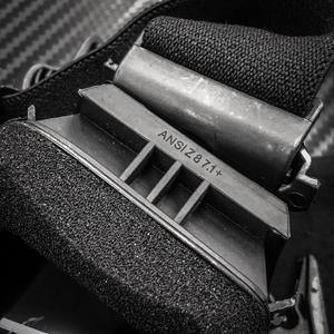 Black Stealth - Ballistic Asian Fit Goggles ANSI Z87.1+