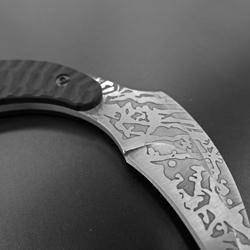 Black Stealth - Fixed Blade Karambit