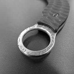 Black Stealth - Fixed Blade Karambit