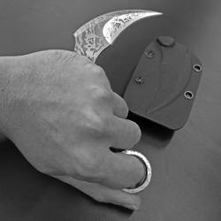 Black Stealth - Fixed Blade Karambit