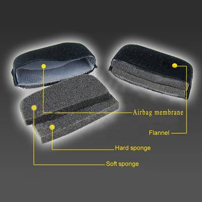 Black Stealth - Helmet Padding for SAF Helmet (GEN 2)