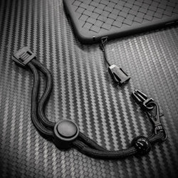 Black Stealth - Paracord Quick Detach Lanyard