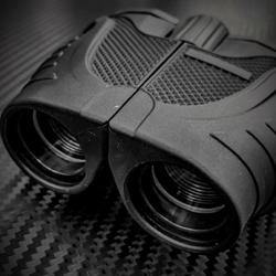 Black Stealth - Tactical Porro Prism Binoculars (10x25)