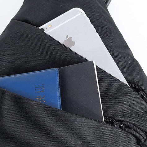 Black Stealth - Chest Concealed Sling Bag (ZJ099)