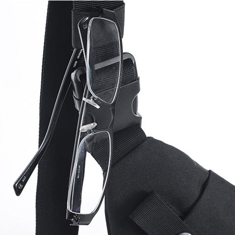 Black Stealth - Chest Concealed Sling Bag (ZJ099)