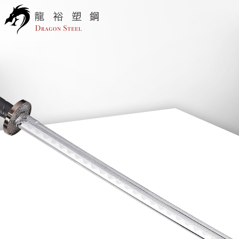 Dragon Steel - (CH-183P) Royal Guard Broadsword w/ Silver Blade