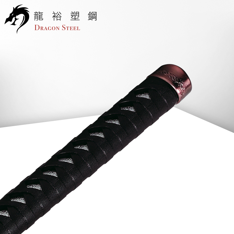 Dragon Steel - (J-014P) Samurai Katana  w/ silver coating