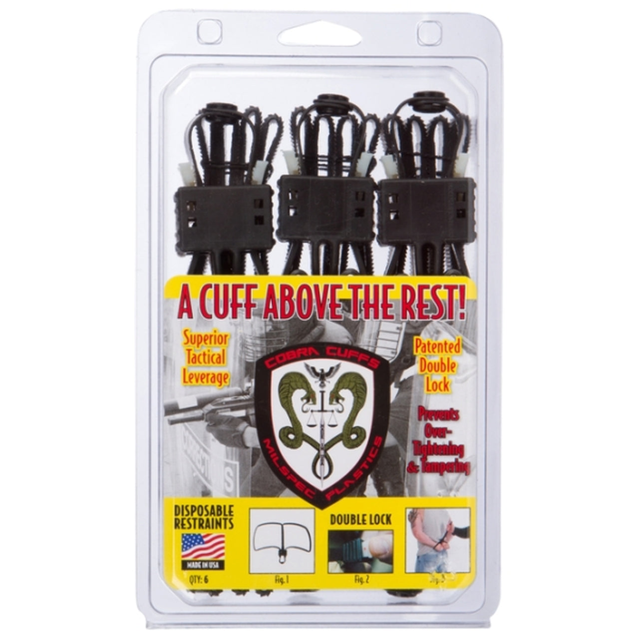 MilSpec Plastics - Cobra Cuff Plasticuff Restraint