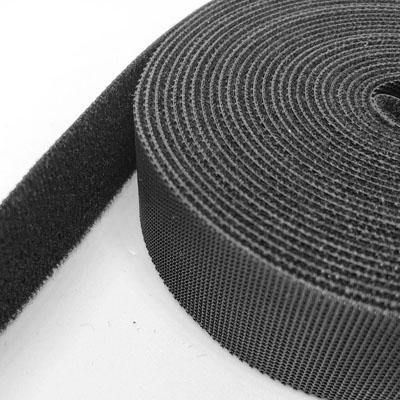 Double Sided 1" Velcro (5m) - Black-Tactical.com