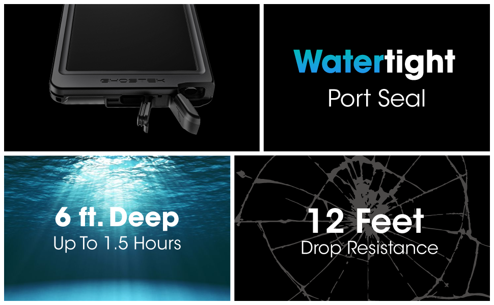 Samsung Galaxy S23 Ultra Waterproof Case Screen Protector