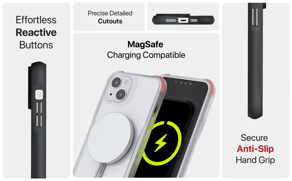 Apple iPhone 14 Pro Max Case Clear MagSafe