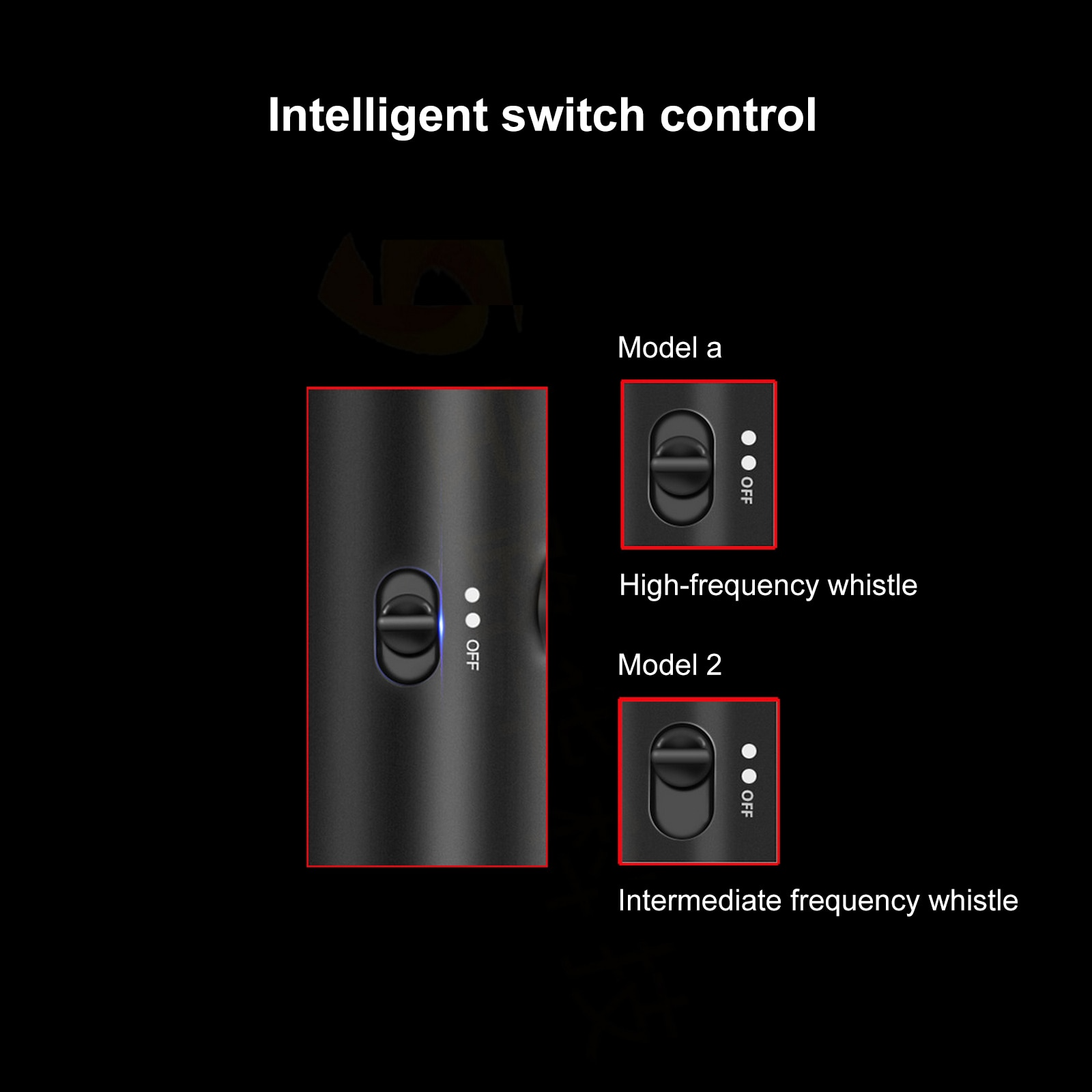 Electronic Whistle with Flashlight (USB)